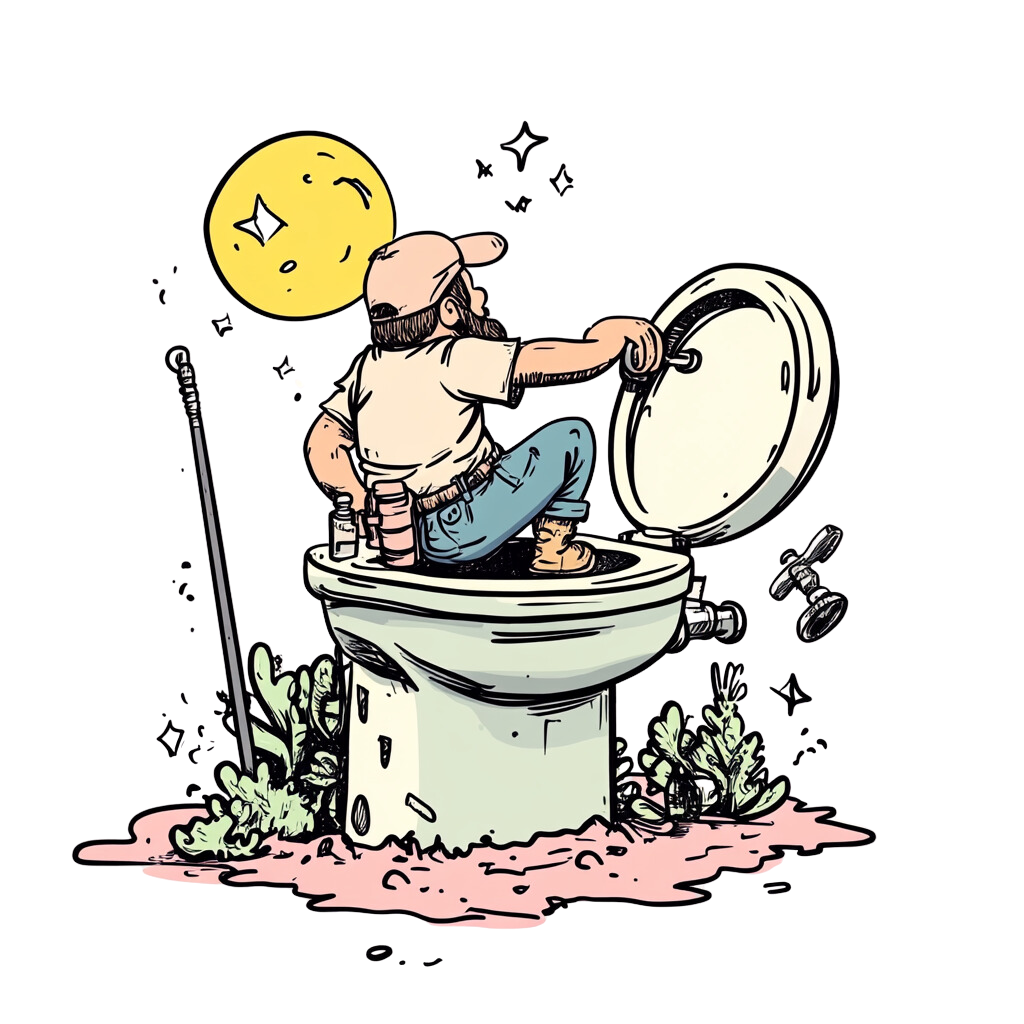 Desentupidor na privada